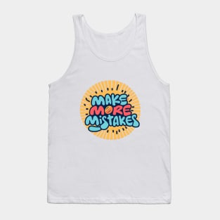 Make More Mistakes: Vibrant Summer Vibes with Sunglasses Tank Top